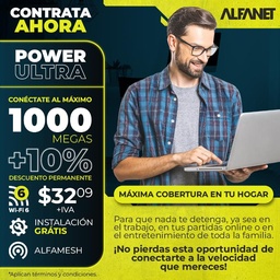 [RESID_109] PLAN POWER ULTRA V4